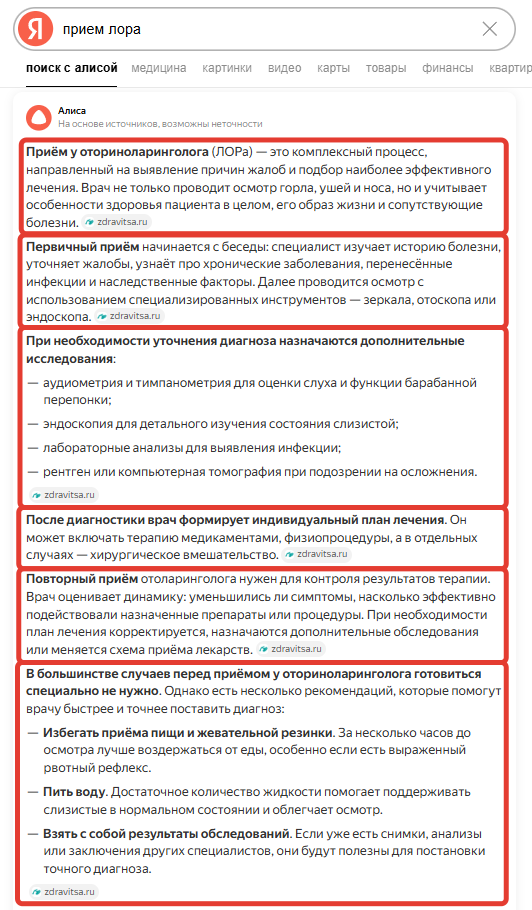 Пример неировыдачи по запросу Прием лора.png